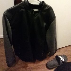 Leather jacket